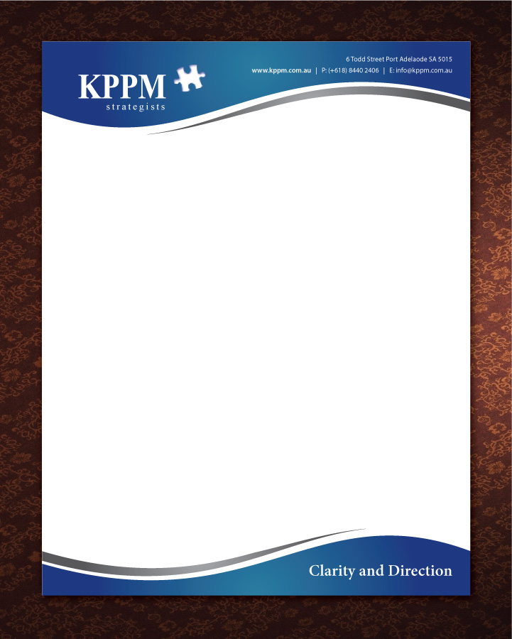 Briefkopf-Design von Sbss für KPPM | Design #1300718
