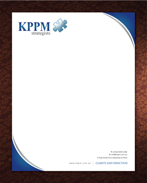 Letterhead Design by Sbss for KPPM | Design: #1300724