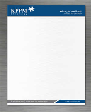 Letterhead Design by Sbss for KPPM | Design: #1310567