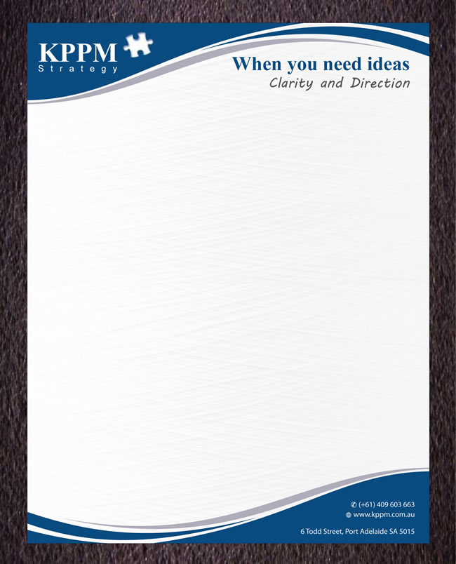 Briefkopf-Design von Sbss für KPPM | Design #1310568
