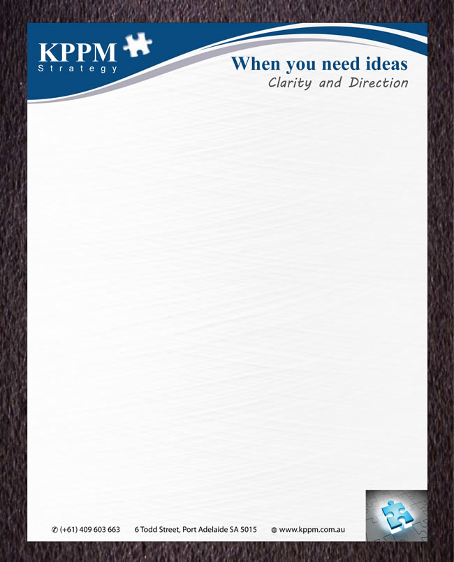 Letterhead Design by Sbss for KPPM | Design #1310569
