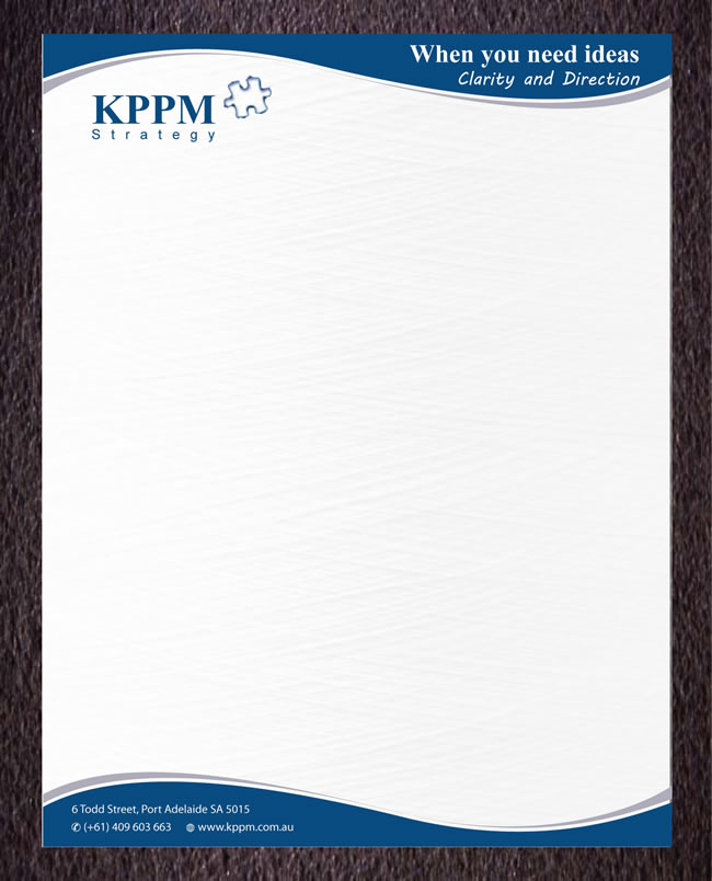 Letterhead Design by Sbss for KPPM | Design #1310570