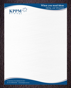 Letterhead Design by Sbss for KPPM | Design: #1310570
