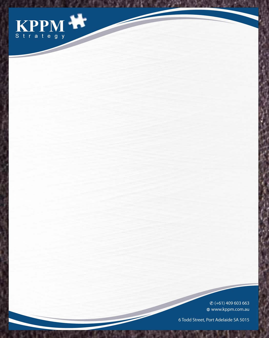 Briefkopf-Design von Sbss für KPPM | Design #1350836