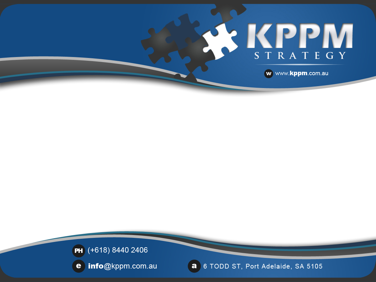 Letterhead Design by MissyMLam for KPPM | Design #1355607