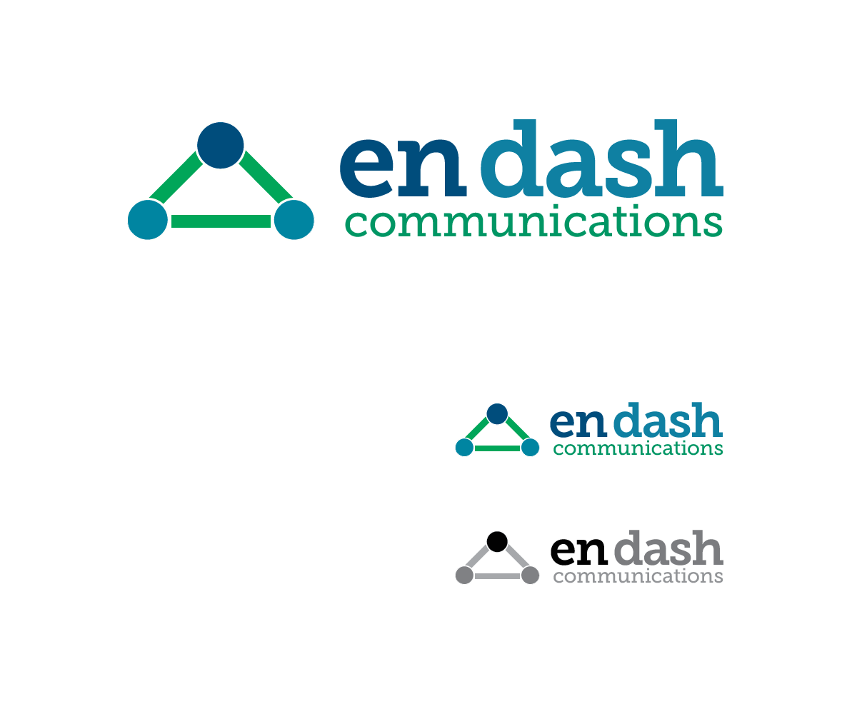 Logo Design by Meow Mix for En Dash Communications | Design #1297835