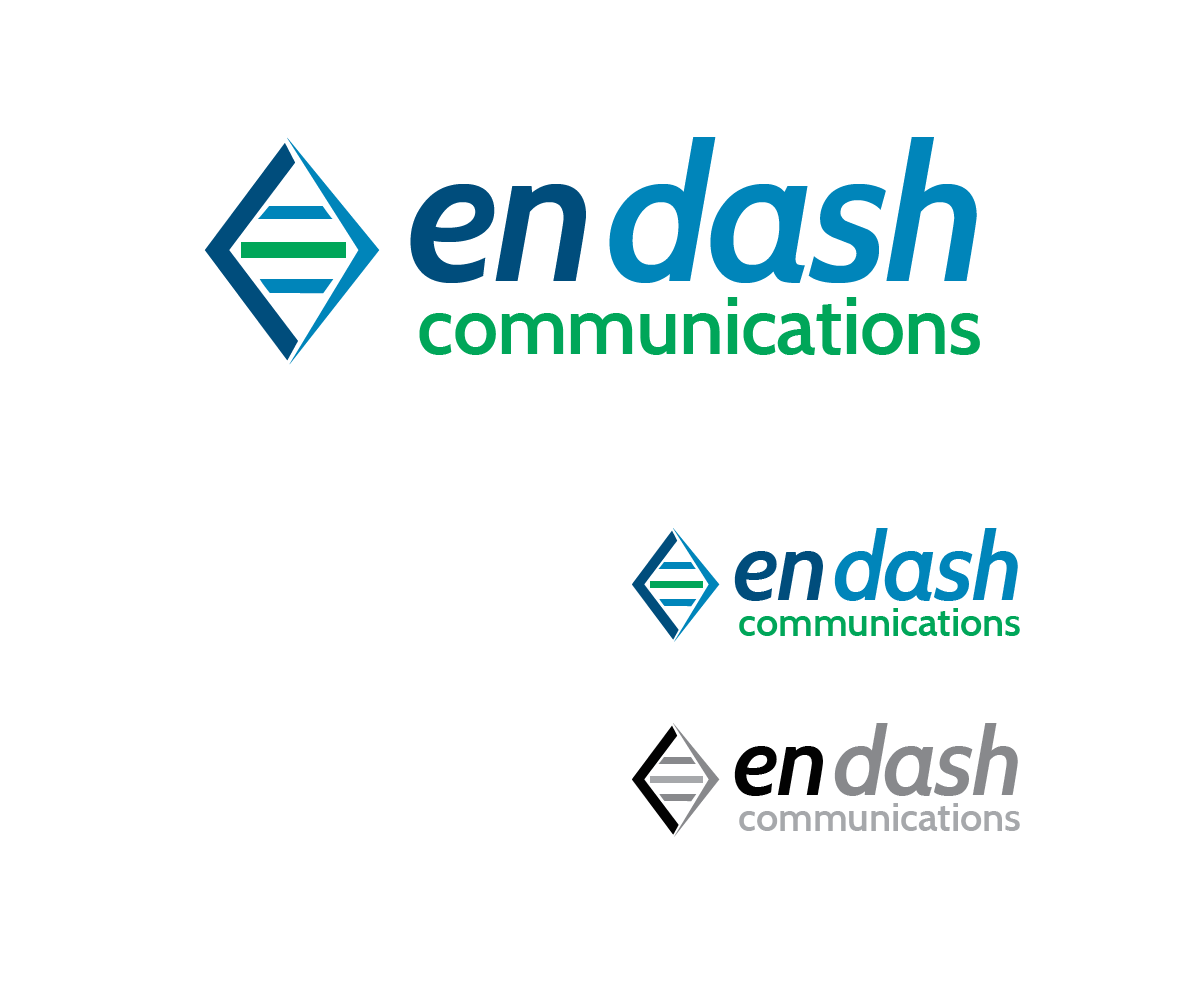 Logo Design by Meow Mix for En Dash Communications | Design #1297838