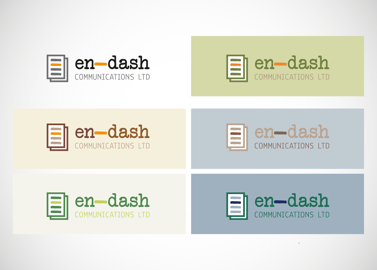 Logo Design by Pablo Acedo for En Dash Communications | Design #1283409