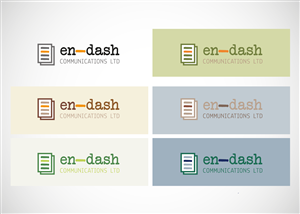 Logo Design by Pablo Acedo for En Dash Communications | Design: #1283409