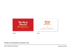 Business Card Design by saskia