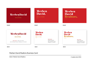 Business Card Design by saskia for this project | Design #4535966