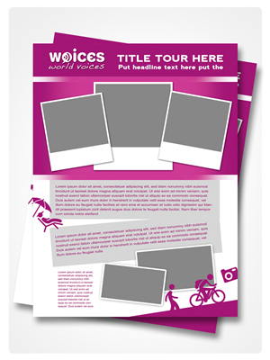 Audio Tour Poster | Poster Design by Vicez