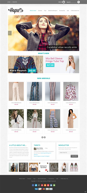 Web Design by pb for this project | Design #4523845