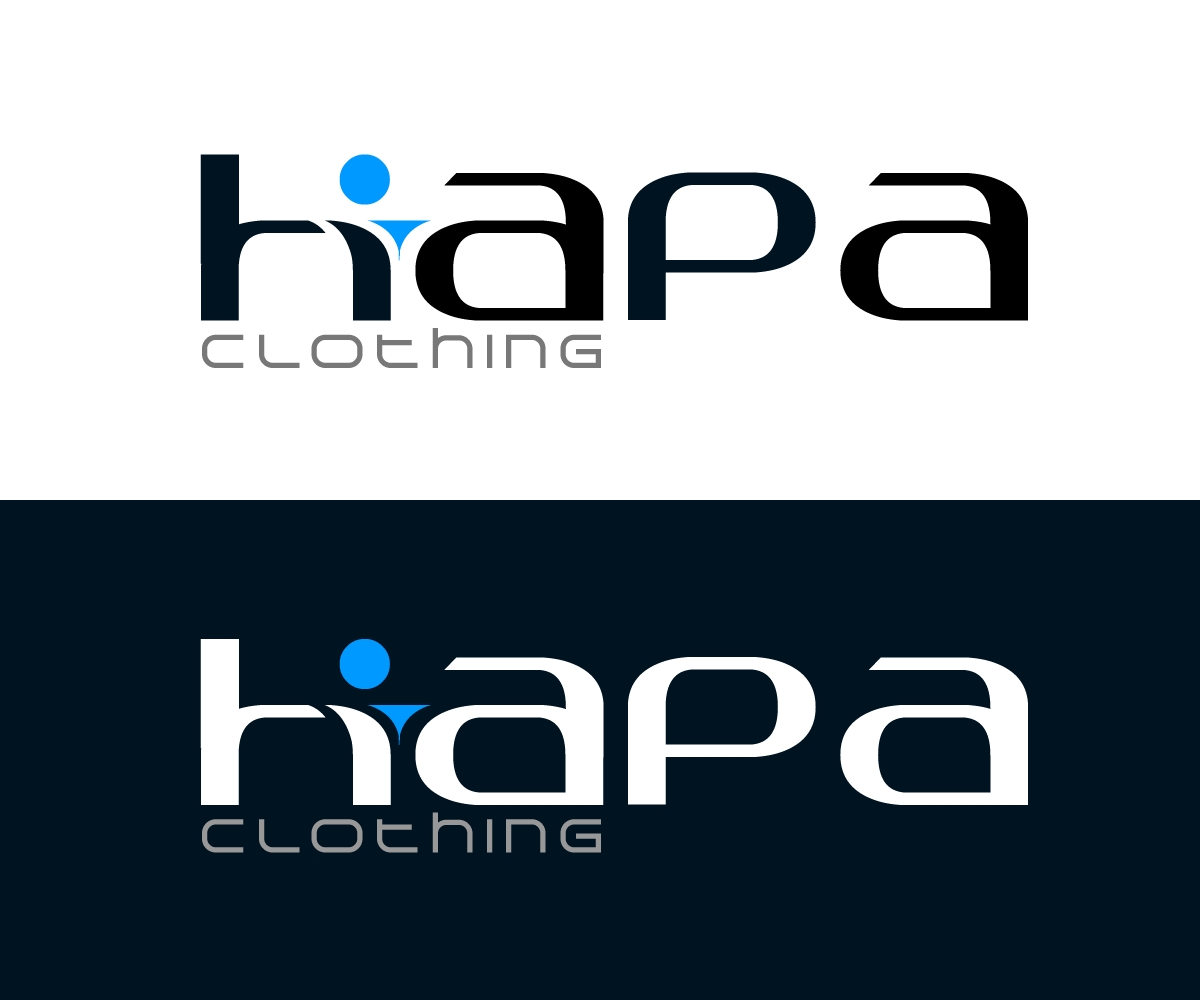 Bold, Playful, Boutique Logo Design for Hapa Clothing by Designer Ashok