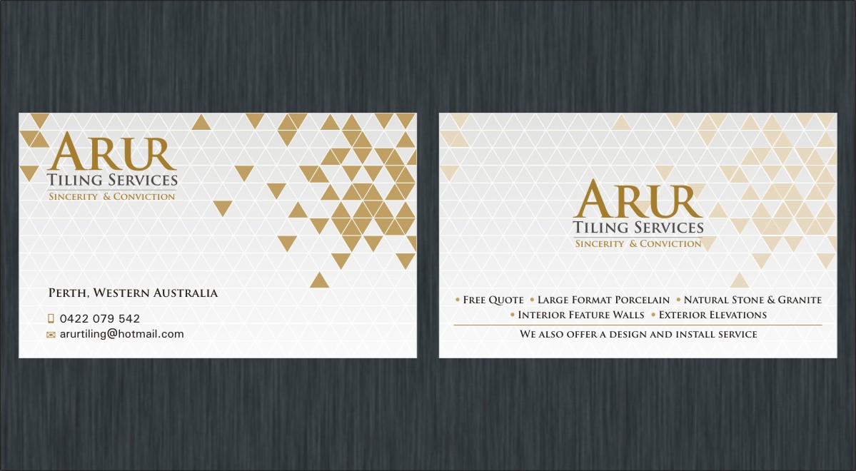 Business Card Design by Poonam Gupta for this project | Design: #4545756