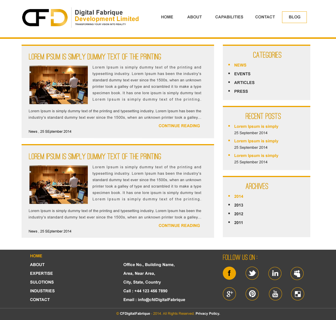 Wordpress Design by rightway for this project | Design #4583471