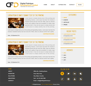 Wordpress Design by rightway for this project | Design: #4583471