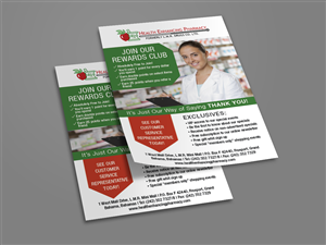 Flyer Design by romy for Health Enhancing Pharmacy | Design: #4519018
