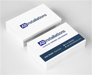 Visitenkarten-Design von ALSADESIGN für AB Installations | Design: #4513225