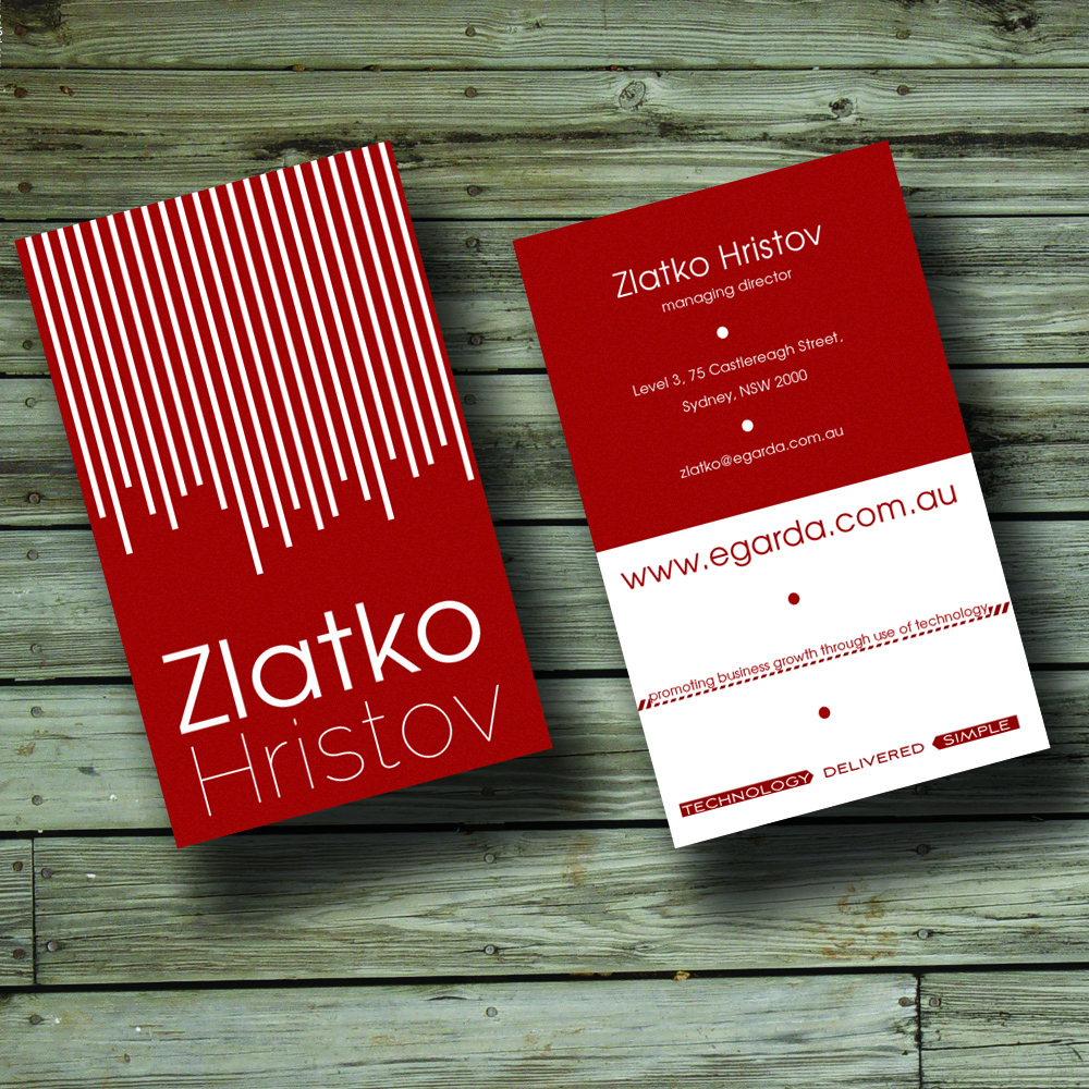 Business Card Design by junaid ahmad for egarda | Design #4517322