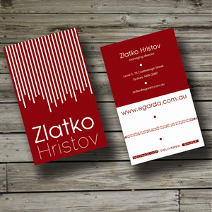 Business Card Design by junaid ahmad for egarda | Design #4517322