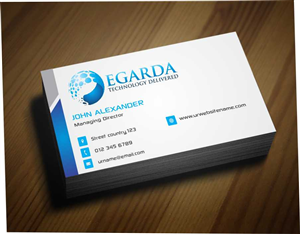 Business Card Design by AwsomeD for egarda | Design: #4539675