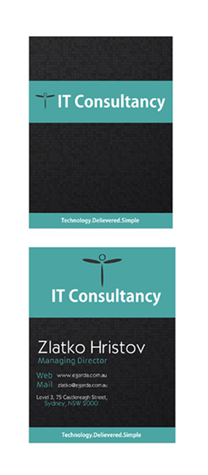 Business Card Design by Sahaj  for egarda | Design #4545493