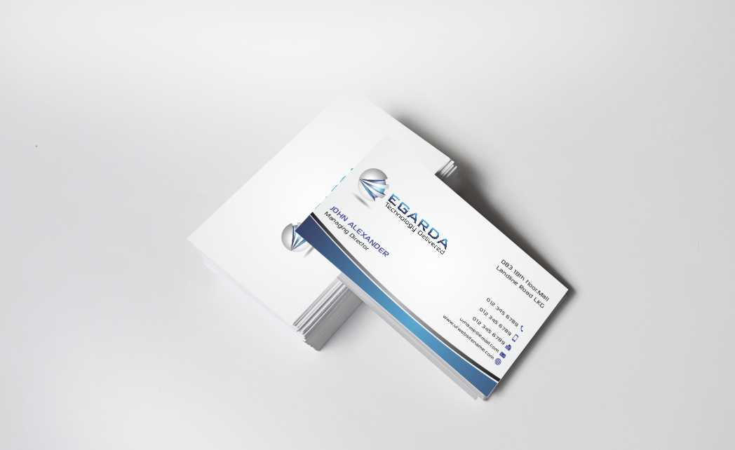 Business Card Design by szabist for egarda | Design #4539708