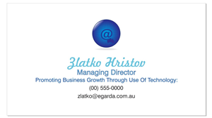 Business Card Design by iamfound74 for egarda | Design: #4535702