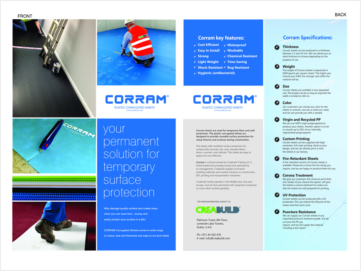 Brochure Design by harryshout for Creabuild | Design #4522793