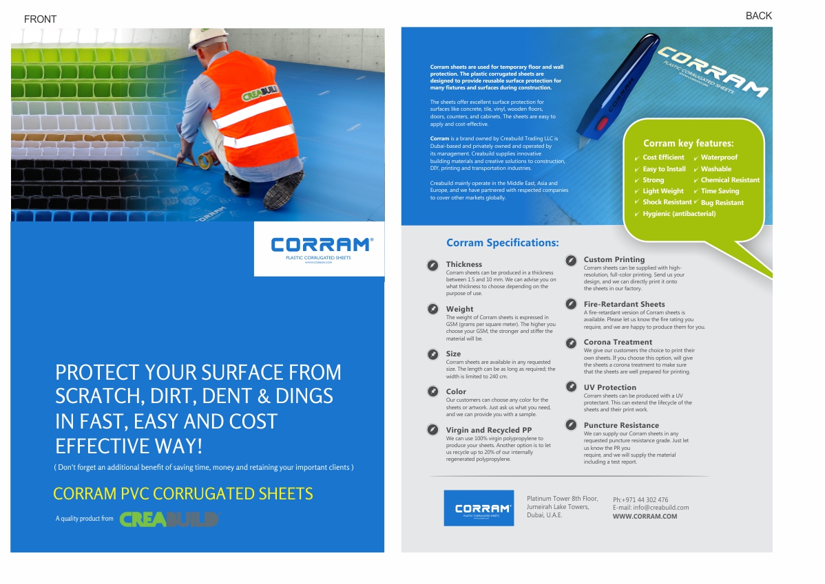 Brochure Design by harryshout for Creabuild | Design #4523050