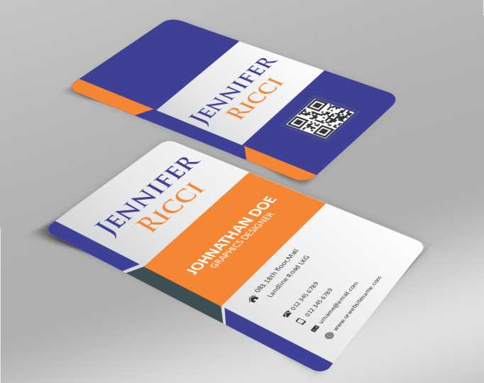 Design de Carte de Visite par AwsomeD pour  Jennifer  Ricci Personal Business Card | Design #4539699