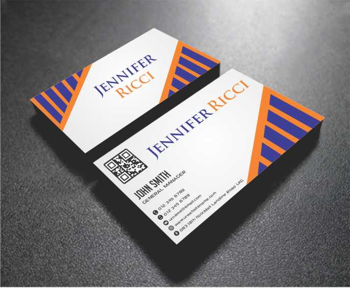 Business Card Design by AwsomeD for  Jennifer  Ricci Personal Business Card | Design #4539720