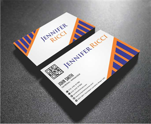Business Card Design by AwsomeD for  Jennifer  Ricci Personal Business Card | Design: #4539720