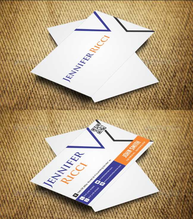Visitenkarten-Design von AwsomeD für  Jennifer  Ricci Personal Business Card | Design #4539724
