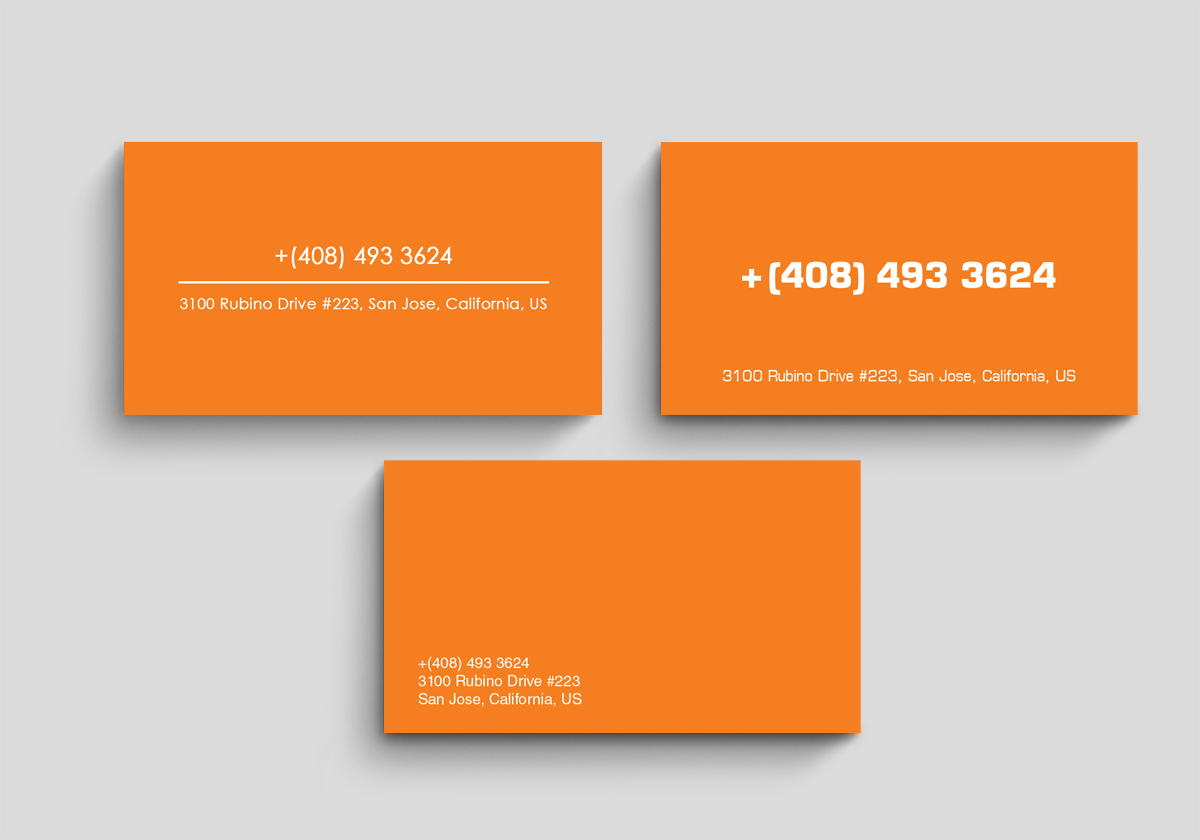 Business Card Design by WebixBD for  Jennifer  Ricci Personal Business Card | Design #4552272