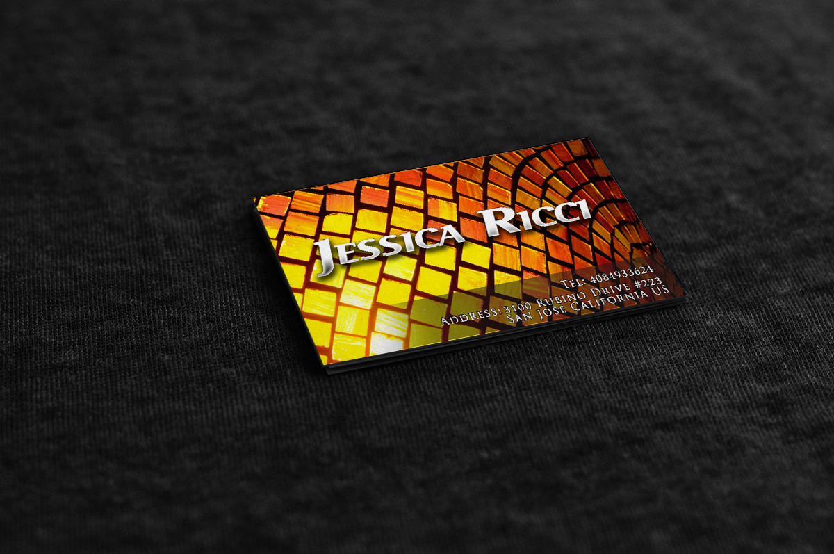 Diseño de Tarjeta de Presentación por JonBlake para  Jennifer  Ricci Personal Business Card | Diseño #4519185