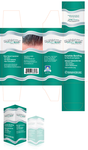 Design Emballage par Craig Steel Design pour Professional Hair Labs | Design : #1287438
