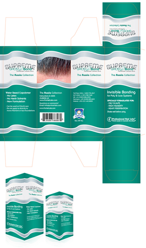 Design Emballage par Craig Steel Design pour Professional Hair Labs | Design : #1295128