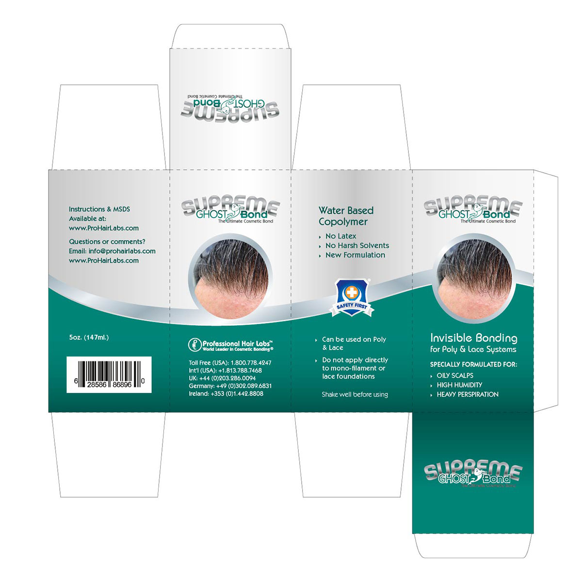Packaging Design by TonyTet for Professional Hair Labs | Design #1288252