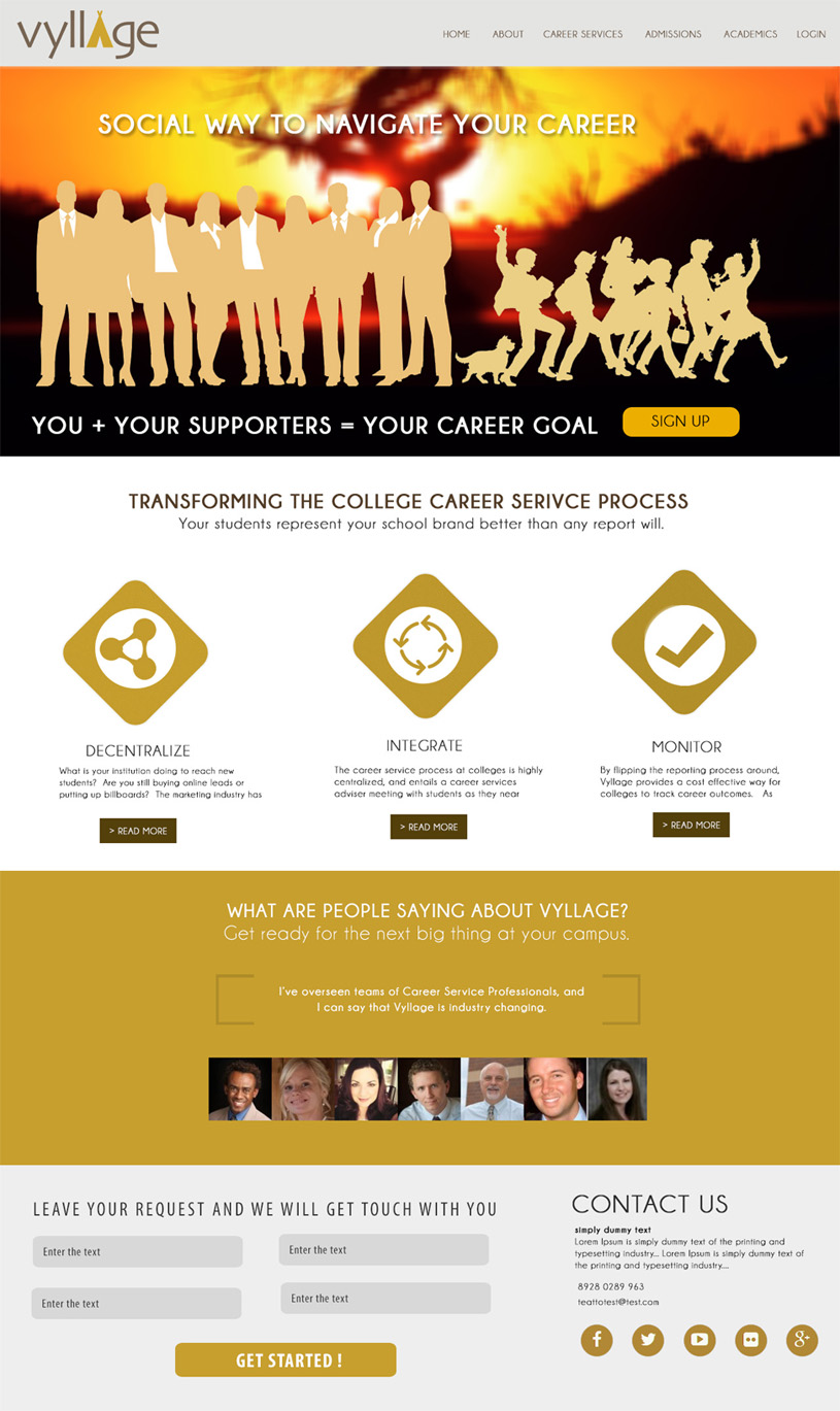Web Design by killingdesign for this project | Design #4577983