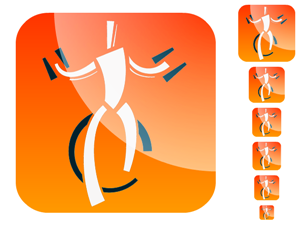 sports nutrition & fitness app for iOS | Icon-Design von REDcrackers.com