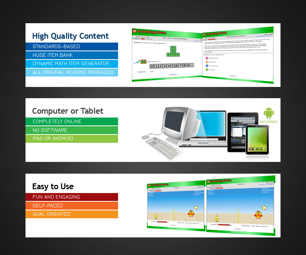 Banner Ad Design by Yas media for Learning Farm | Design #1285437