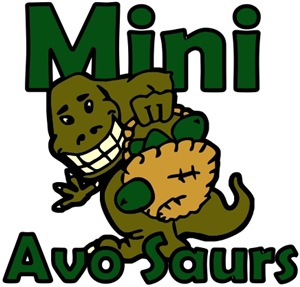 Mini Avo Saurs  | Logo Design by ChrisMoon