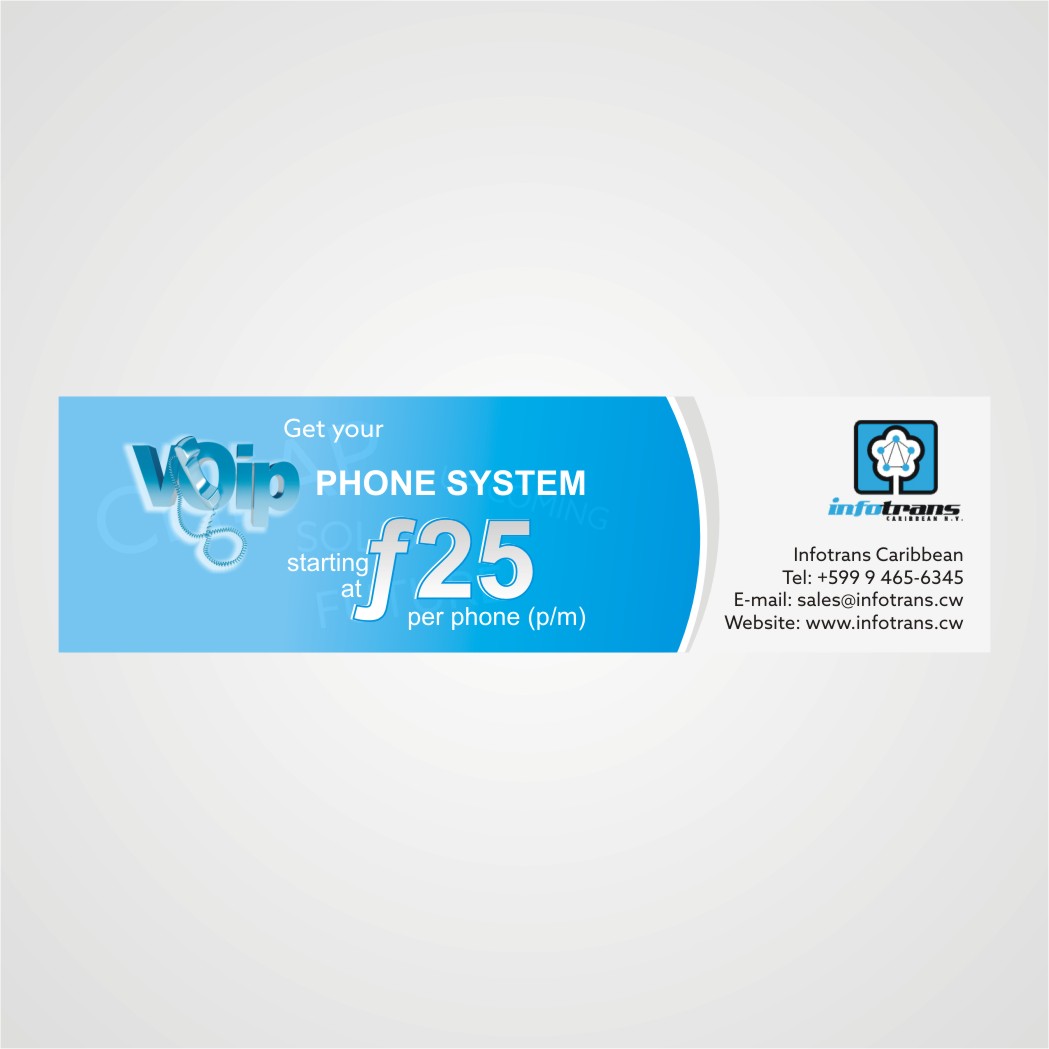 Banner-Design von INDIAN_Ashok für Infotrans Caribbean | Design #4520550