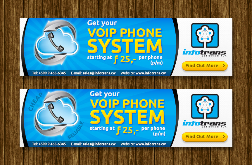 Diseño De Banner Publicitario por Levardos para Infotrans Caribbean | Diseño #4520340