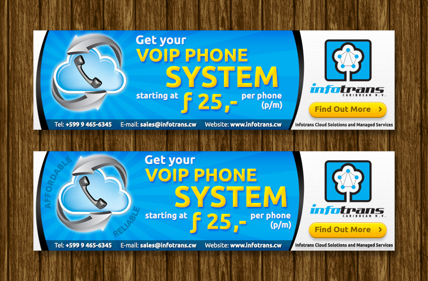 Banner Ad Design by Levardos for Infotrans Caribbean | Design: #4521084