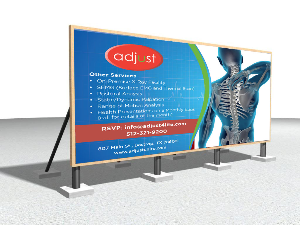 Signage Design by theblueart for this project | Design #4520409
