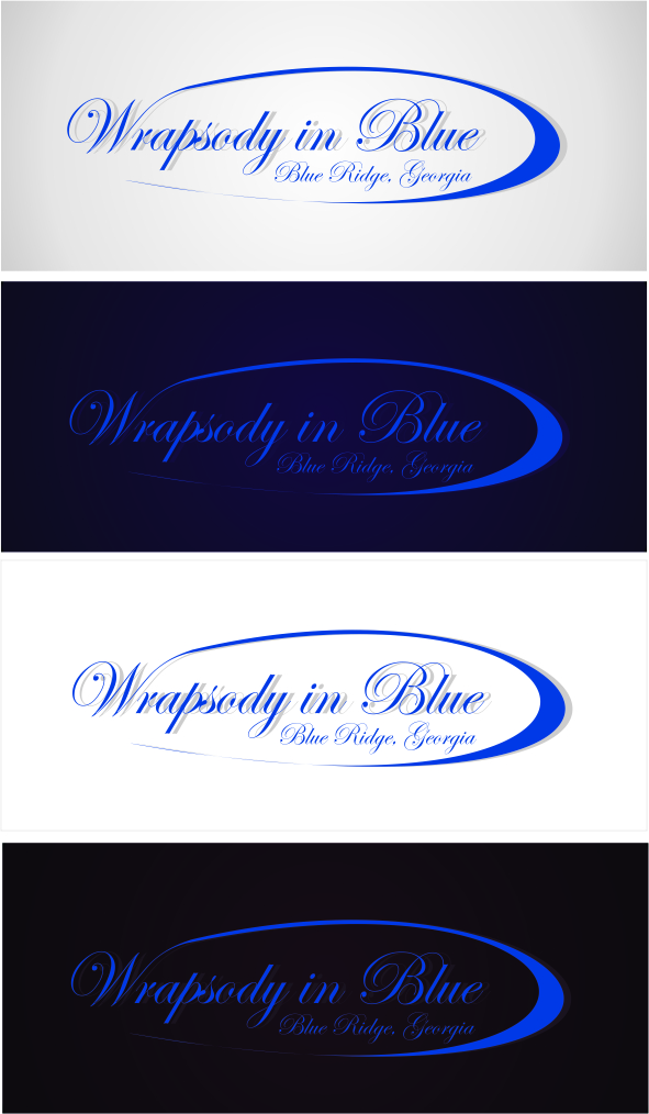 Logo Design by helenaspridzane for Wrapsody in Blue | Design #4584065