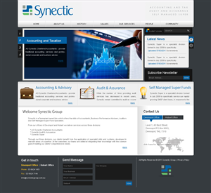 Web Design by Tebu Kurian for Sympact | Design: #242470